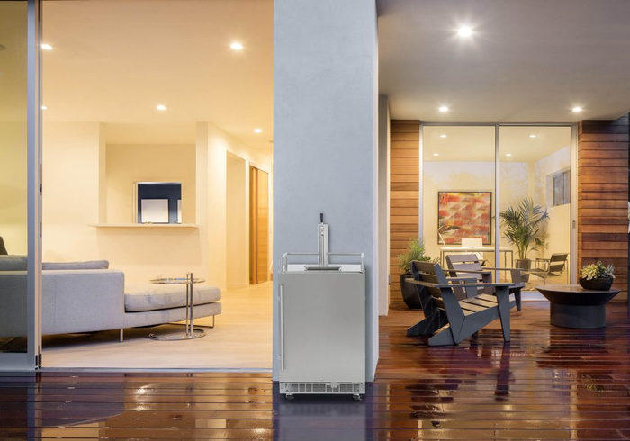 Silhouette DKC055D1SSPRO 24 Inch Beer Dispenser Compact Refrigerator