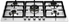 Bertazzoni PROF365CTXV 36 Inch Pro Series Front Controls 5 Aluminum Burners Gas Cooktop