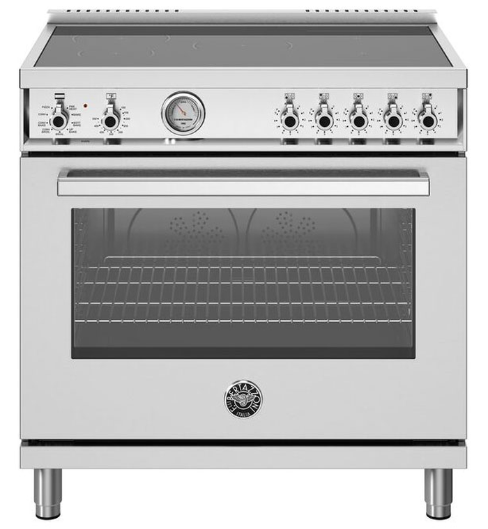 Bertazzoni PRO365INMXV 36 Inch Pro Series Induction Range