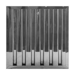 Falmec 101080195 Grease Filter Baffle FILTER AISI 400x350x25 mm for 22 inch deep Massimo Pro FIMAX Eros Pro and Eros Pro Pyramid hoods