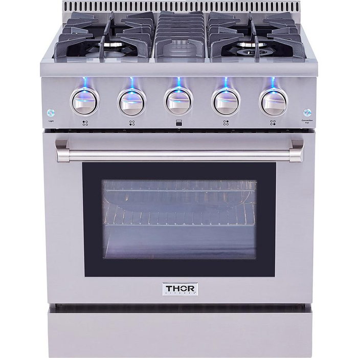Thor Kitchen HRG3080U 30 Inch Professional Gas Range