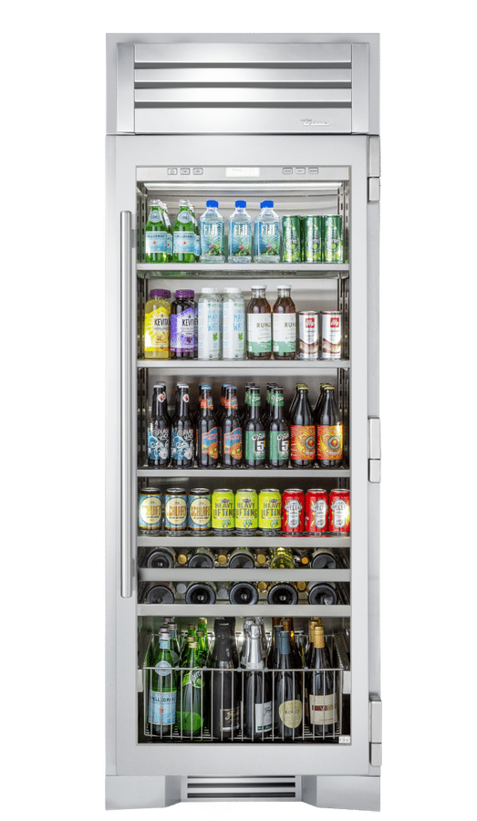 True Residential TR30BEVRSGA 30 Inch Built In Fridge Column