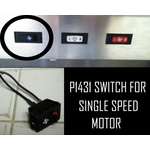 Vent-A-Hood P1434 Control Switch P1434 SWITCH FOR HALOGEN LIGHTS