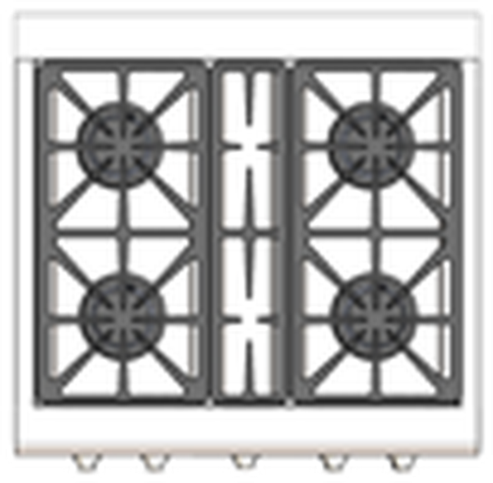 Capital GSCR304N 30 Inch Gas Range