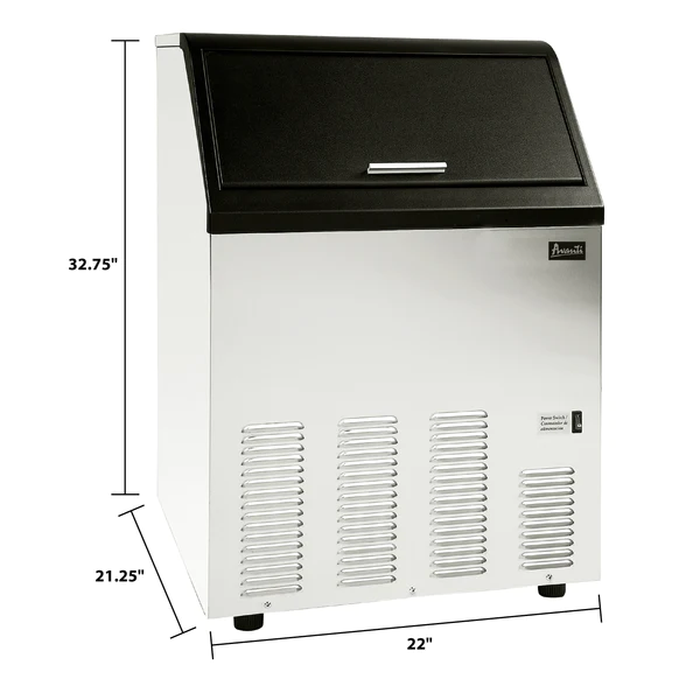 Avanti CIM102U3S 22 Inch Built In Ice Machine