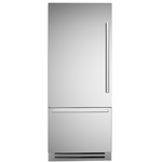 Bertazzoni REF36BMBIXLT 36 Inch Built In Bottom Freezer Refrigerator