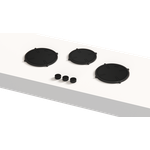 Pitt Cooking COLO3B-I 34 Inch Black 3 Burner Induction Cooktop