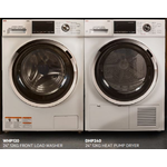 AEG WHP120+DHP240 Aeg Frontload washing machine and Heat Pump Dryer pair 24 Inch Washer Dryer Pairs
