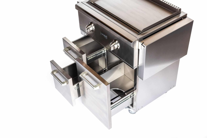 C-Series Built-in LP Gas Outdoor Grill CTG-Install-Remove   C1FTG30LP 30 inch Flat Top Grill Built-in; LP