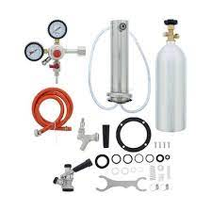 Zephyr PRKFK01SSC Kegrator Kit Replacement single tap kit for Zephyr Presrv kegerator