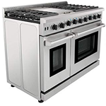 Gas Range LRG4801U Sealed Burner 48in -Thor Kitchen
