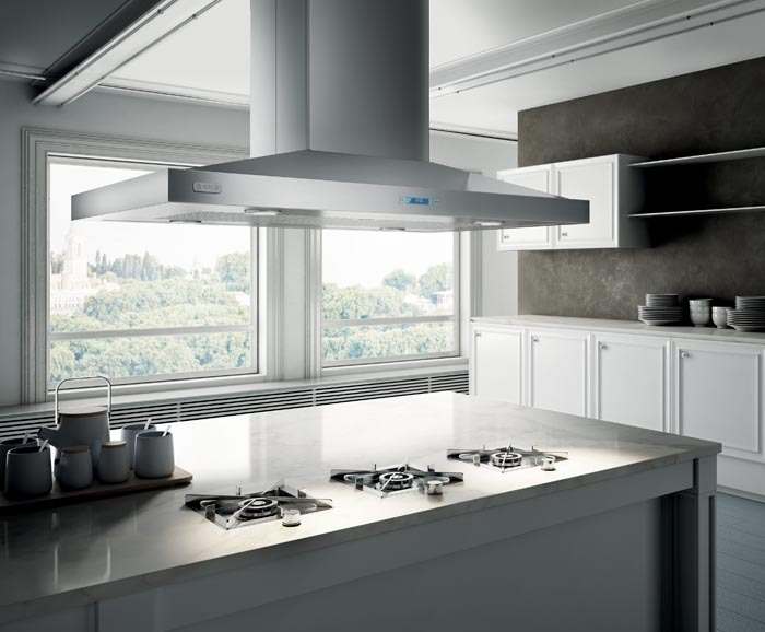 Elica EVI642S1 42 Inch Mounted to Ceiling 600 CFM