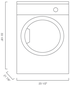 Blomberg DV17600W 24 Inch Vented Electric Laundry Part