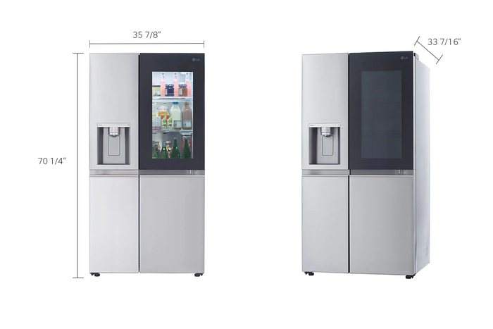 LG LS23C4230V Refrigerator Replacement Parts