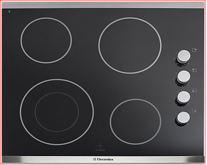 Electrolux ECCE242CAS 24 Inch Knob controls Electric Cooktop