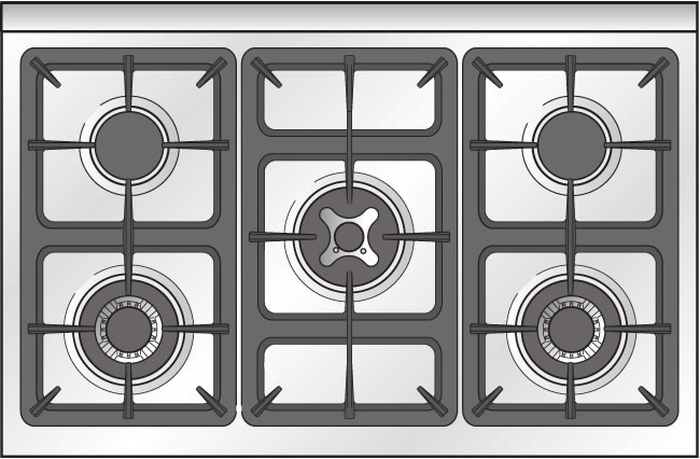 Dual Fuel Range VCLFSGE365E Verona -Discontinued