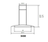 Cyclone SIB52136SS 36 Inch Mounted to Ceiling 600 CFM