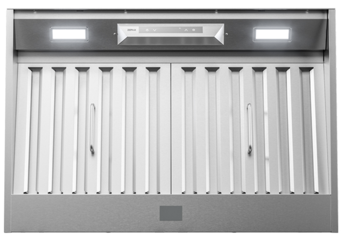 Zephyr AK9428BS 28 Inch Installed in Cabinet 700 CFM