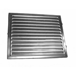 Faber 133.0018.482 Grease Filter Baffle filter 10 X 11 1/2 inch for Stilo Maestrale Diamante Fortezza Isola and Inca Nova Pro Range Hoods