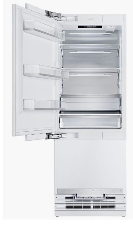 Elica ER30SRB16IPRL 30 Inch Built In Bottom Freezer Refrigerator
