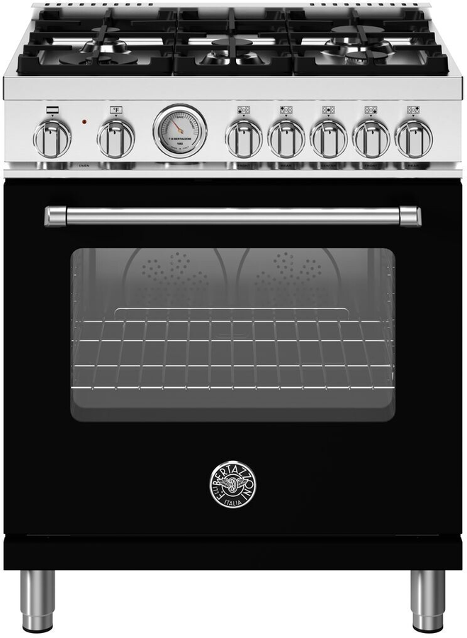 Bertazzoni MAS305DFMNEV 30 Inch Master Series Dual Fuel Range