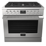 Fulgor Milano F4PDF366S1 36 Inch Accento Dual Fuel Range