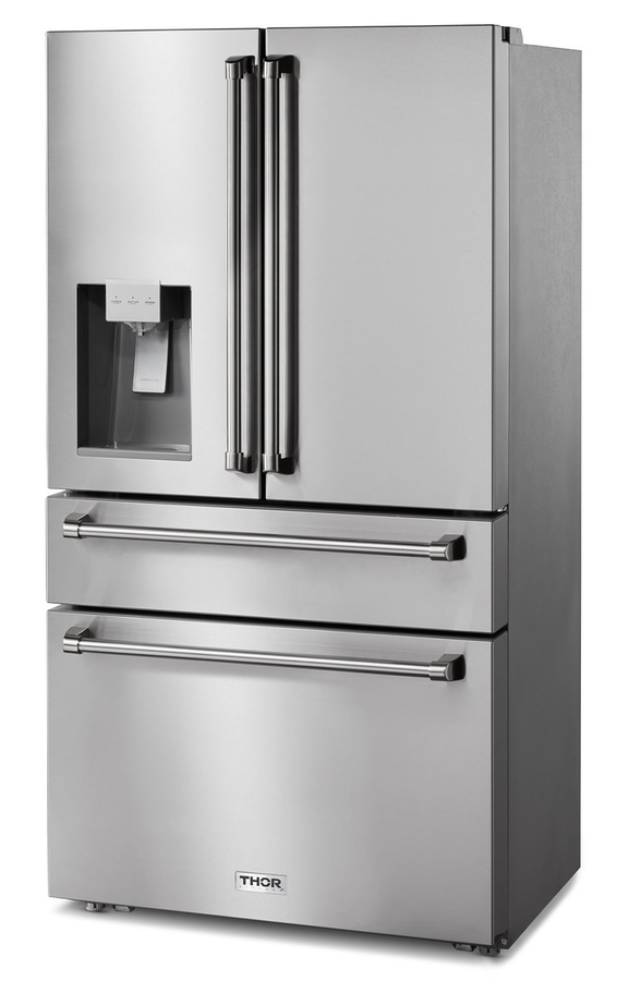 Thor Kitchen TRF3601FD 36 Inch Free Standing French Door Refrigerator