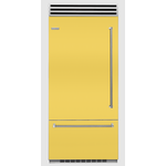 BlueStar BBB36L2CF 36 Inch Built In Bottom Freezer Refrigerator