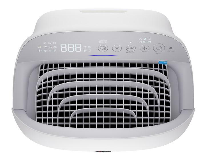 Sharp KCP110CW Portable Air Purifier natural vaporization humidification system
