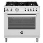 Bertazzoni PRO365DFMXV 36 Inch Pro Series Dual Fuel Range