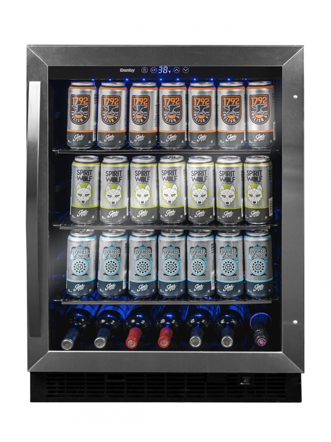 Danby DBC057A1BSS 24 Inch Built In Beverage Cooler
