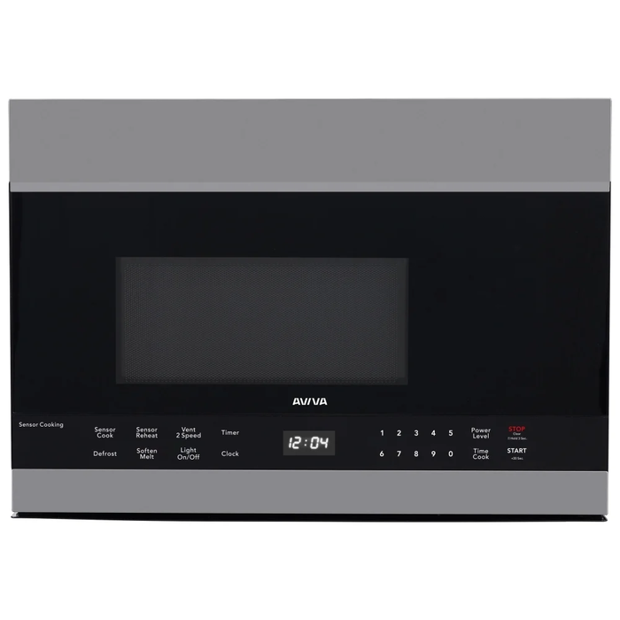 Aviva AOTRM243SB 24 Inch 300 CFM Over the Range Microwave