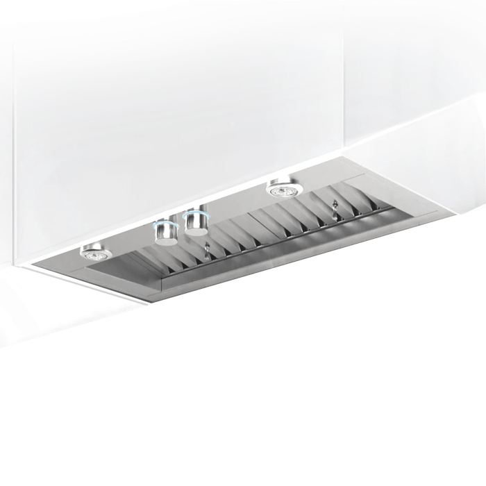 Elica ETR634SS 34 Inch Installed in Cabinet 600 CFM