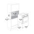 Fulgor Milano F1SM24S2 24 Inch 100 Series Single Wall Oven