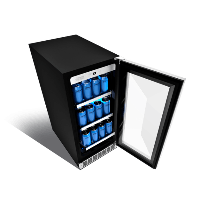 Silhouette DBC031D1BSSPR  15 Inch Built In Beverage Cooler
