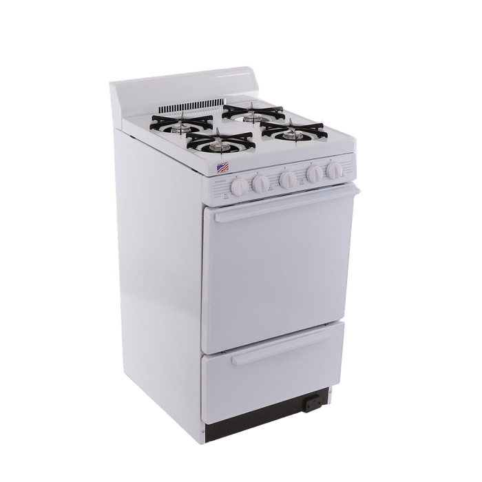 Premier BAK100OPLP 20 Inch Gas Range