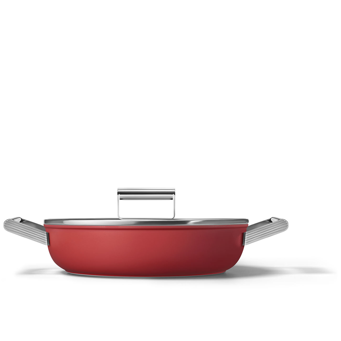 Smeg CKFD2811RDM Cookware 28cm Casserole Dish with Lid-sold out